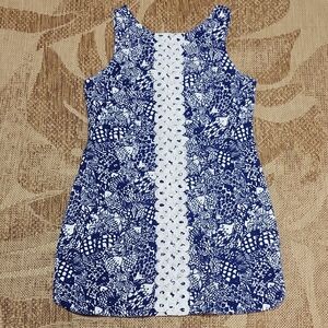 Lilly Pulitzer Blue and White Fish Dress